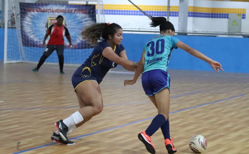 A Liga Sebastianense de Futsal deu espaço para a categoria feminina nesta edição Junior Oliveira/ MDD Sports