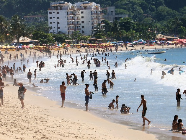 Praia Martim de Sá é um dos atrativos da cidade Divulgação/PMC