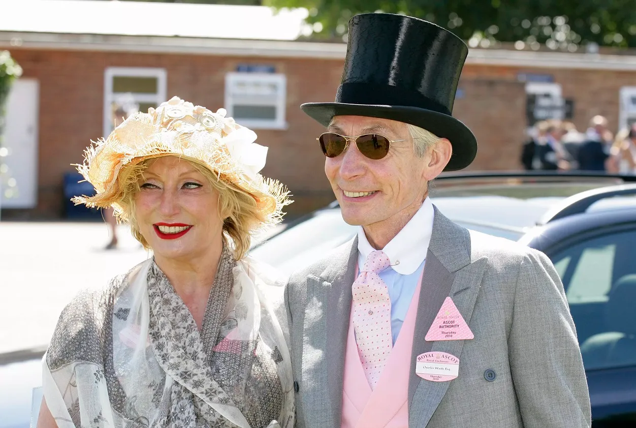 Charlie Watts e Shirley Ann Shepherd foram casados por 57 anos