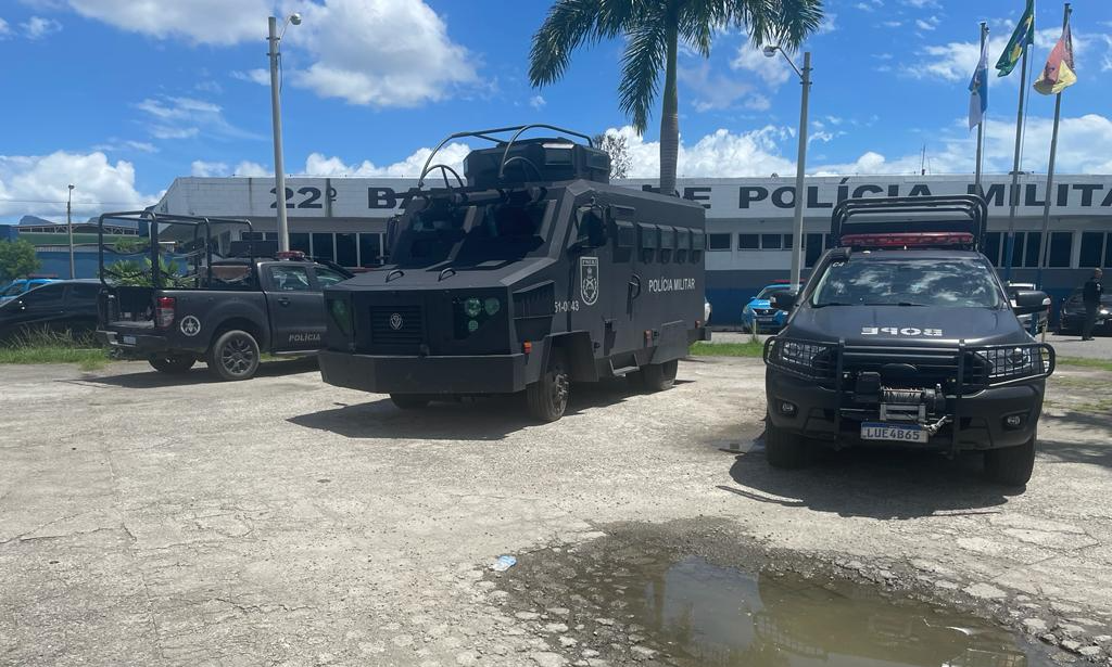 Operação acontece no complexo da Maré, na Zona Norte do Rio Divulgação/PMERJ