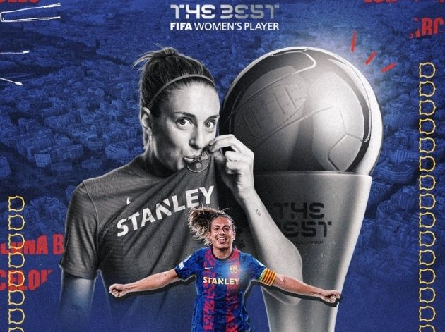 The Best: Alexia Putellas é eleita a melhor jogadora do mundo