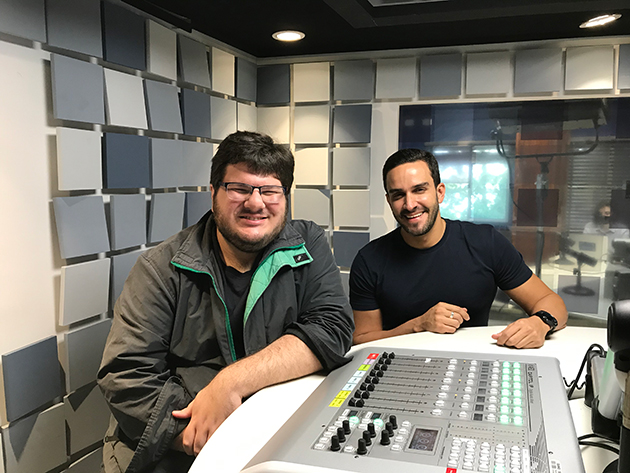 Danilo Gobatto entrevista João Paulo Vergueiro no Antenados Divulgação/Rádio Bandeirantes