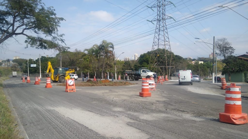 Segundo prefeitura, trecho recebeu obras de recapeamento Divulgação / Prefeitura Municipal de Taubaté