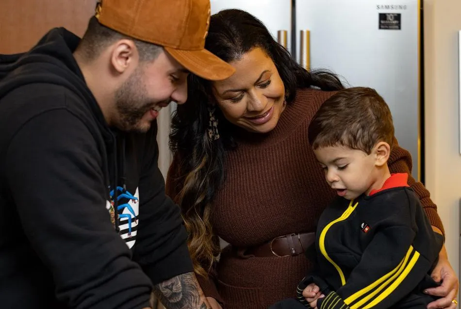  Murilo Huff ,Dona Ruth e Léo