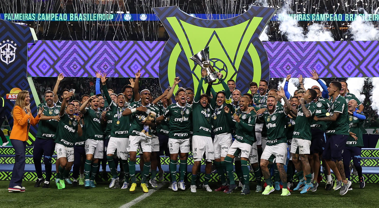 Palmeiras empata com Cruzeiro, mas sagra-se campeão do Brasileirão 2023