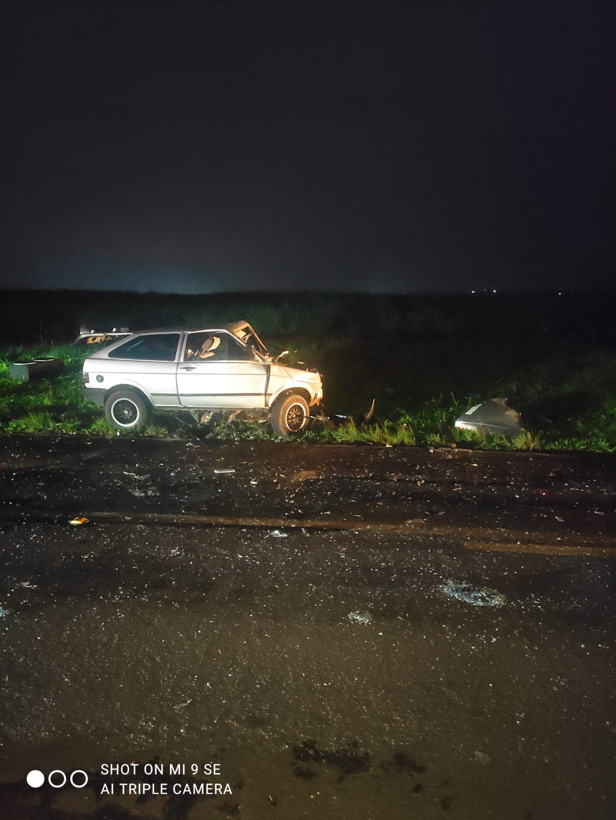 Ocorrência foi na noite de domingo Arquivo pessoal