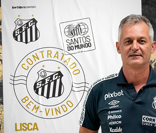 Lisca é anunciado no Santos após rescindir com o Sport Santos FC