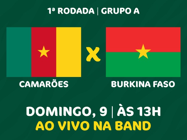 Caramões x Burkina Faso Foto: Band