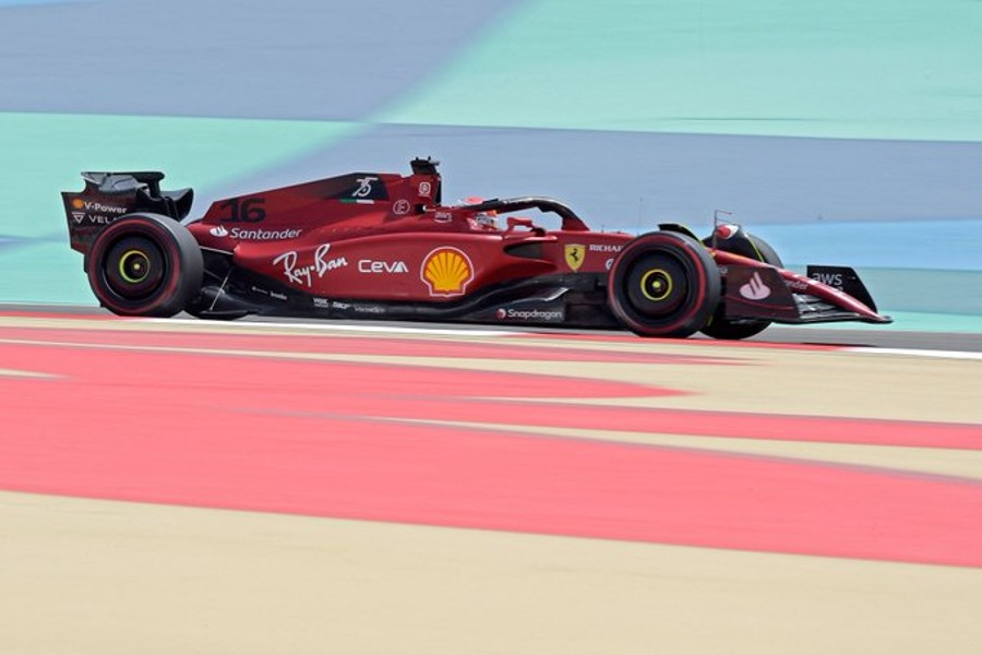 Charles Leclerc liderou a tabela com a marca de 1min34s531 F1/Redes sociais