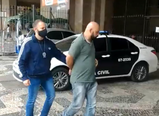 Miliciano denunciado em desdobramento do caso Marielle e Anderson é preso Divulgação/Polícia Civil do Rio de Janeiro