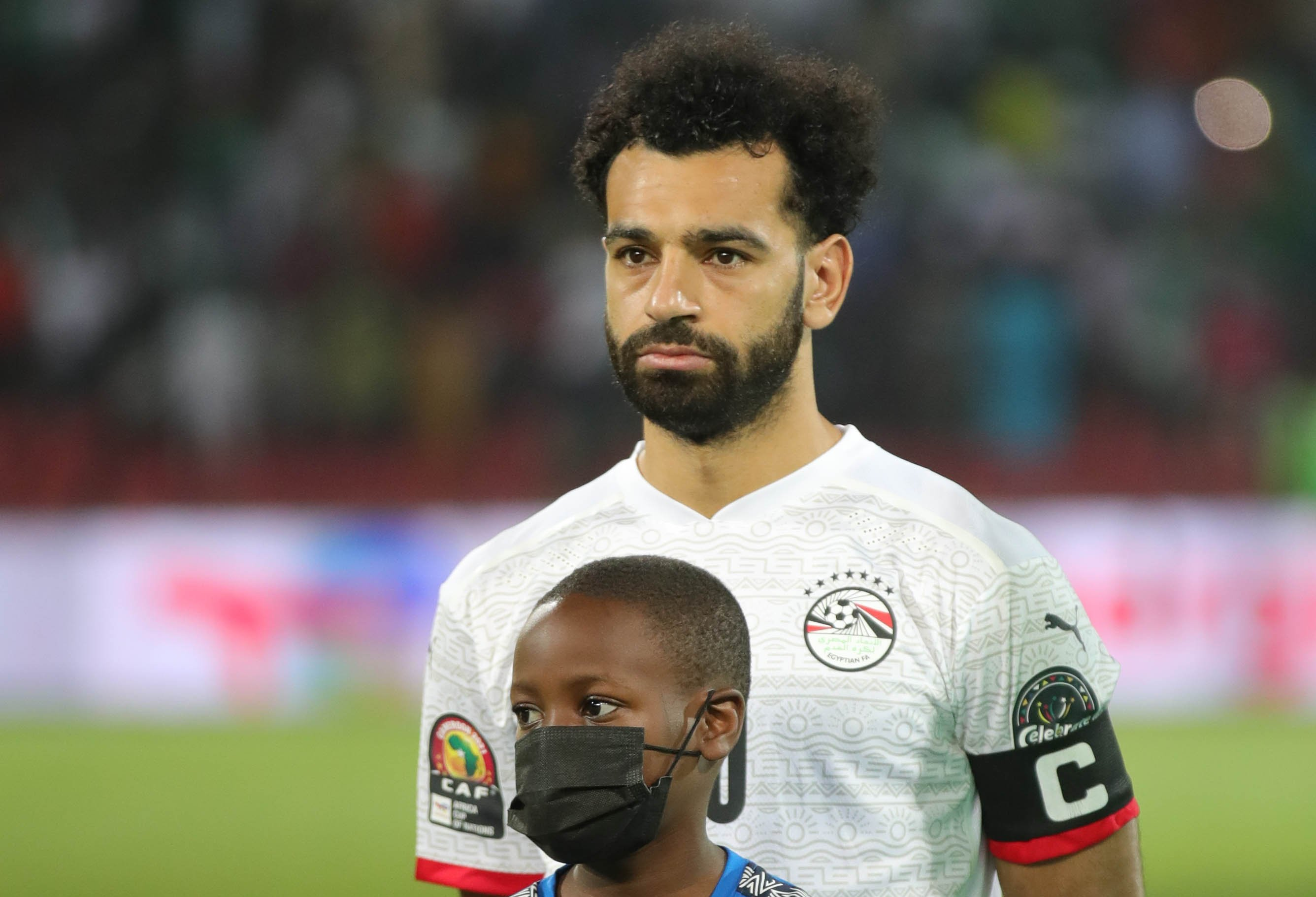 Salah fez o gol que garantiu a vitória do Egito sobre Guiné-Bissau