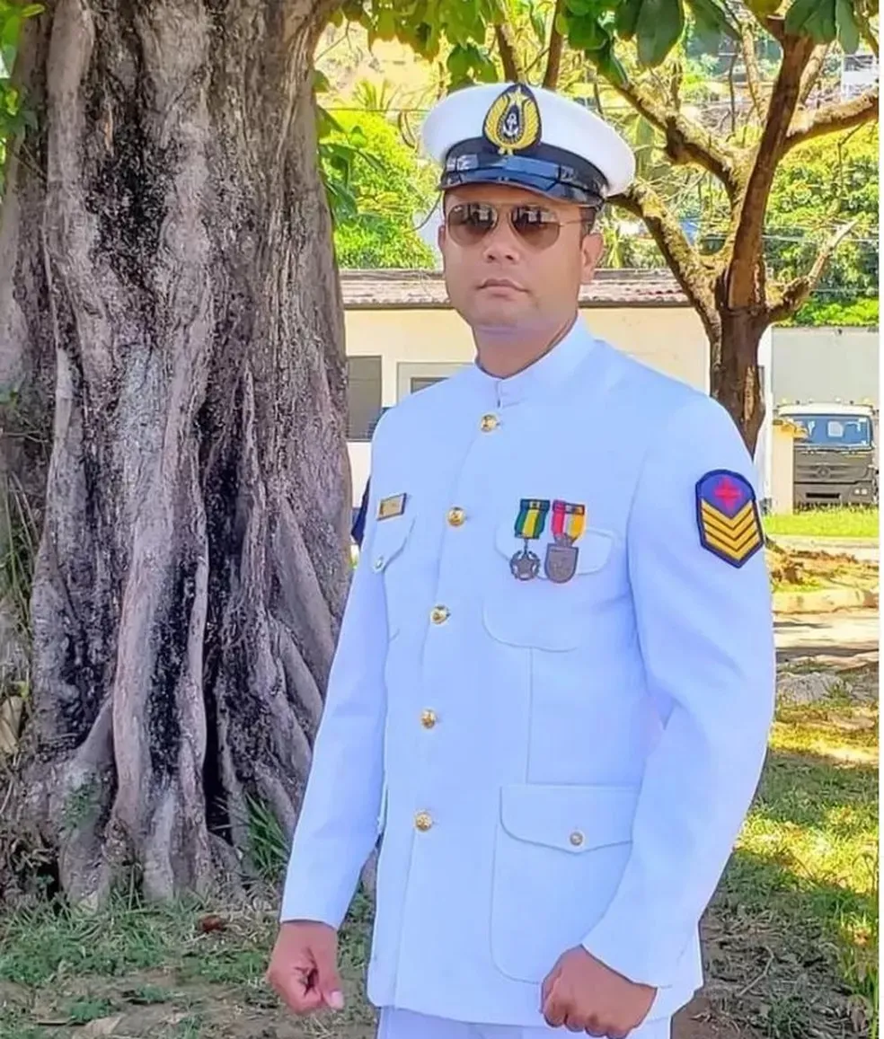 O sargento da Marinha foi encontrado morto na noite desta quarta-feira