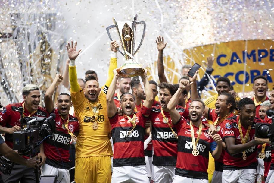 Flamengo lidera ranking nacional da CBF pelo segundo ano seguido; veja a lista