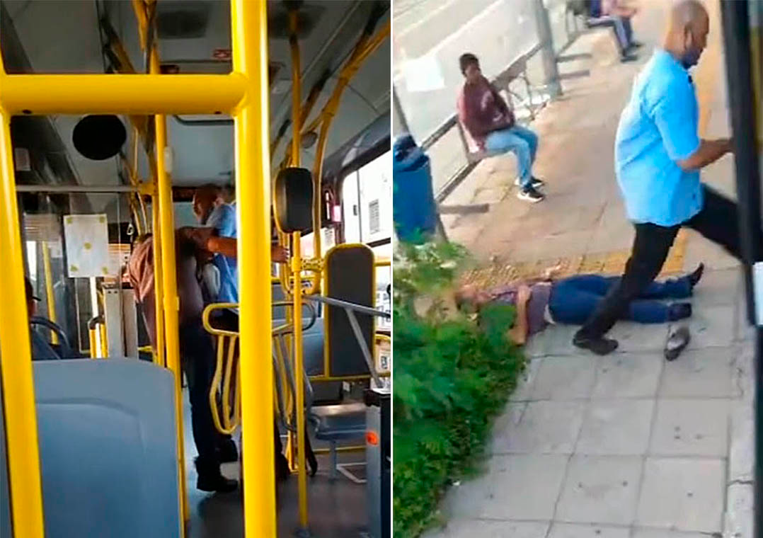 Motorista de ônibus flagrado agredindo passageiro é demitido em Campinas (SP)