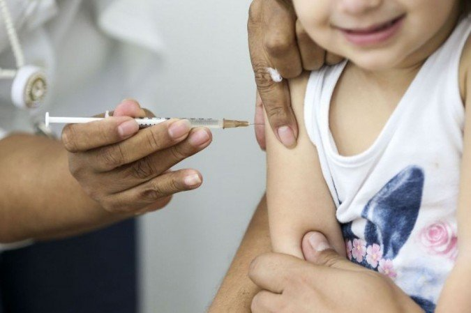 Anvisa aprovou vacinação do público infantil em 16 de dezembro Foto: Marcelo Camargo/Agência Brasil