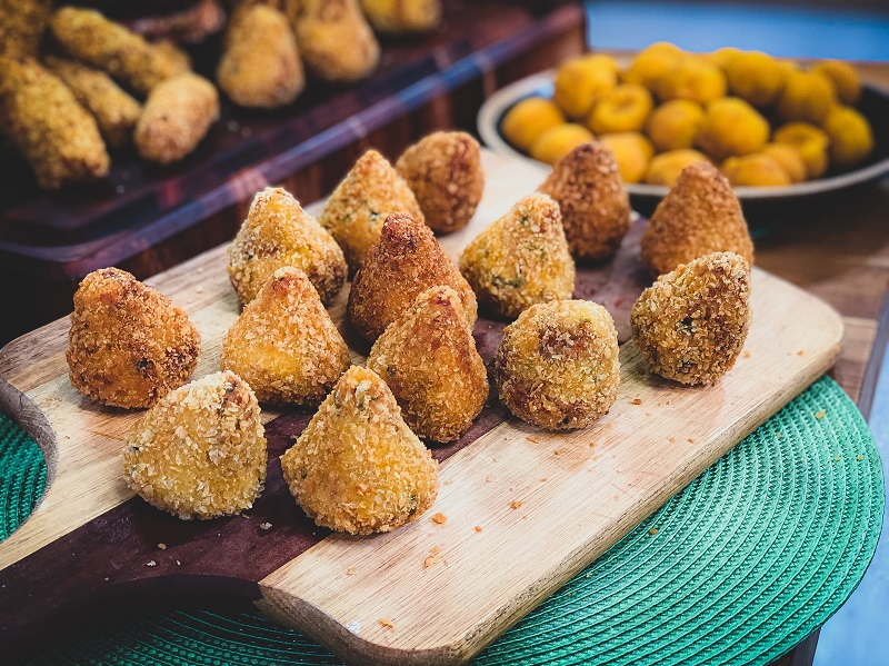 Evento reúne 27 opções de sabores de coxinha, sendo quatro doces e três inéditas na festa. Édrian Santos: Vibra/Grupo Bandeirantes