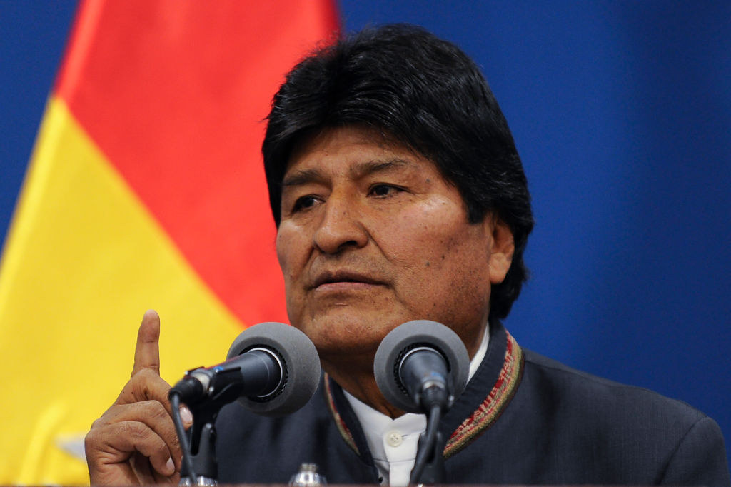 Evo Morales repudiou fala de Tite sobre jogar em La Paz Divulgação