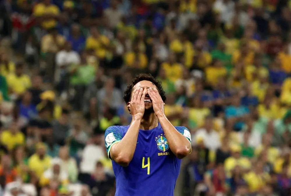 Marquinhos lamenta chance perdida pelo Brasil contra Camarões