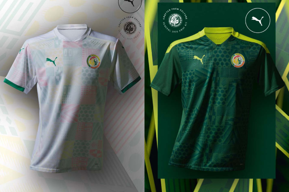 uniforme da seleção senegal