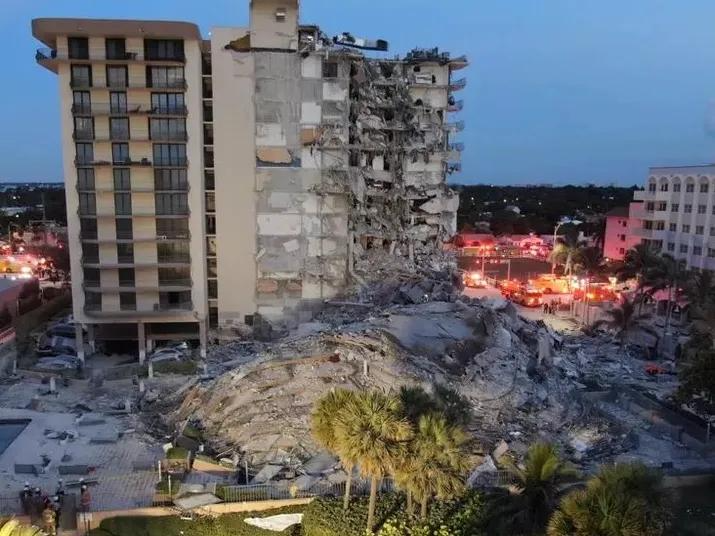 Autoridades locais confirmam uma morte até o momento. Foto: Corpo de Bombeiros de Miami-Dade