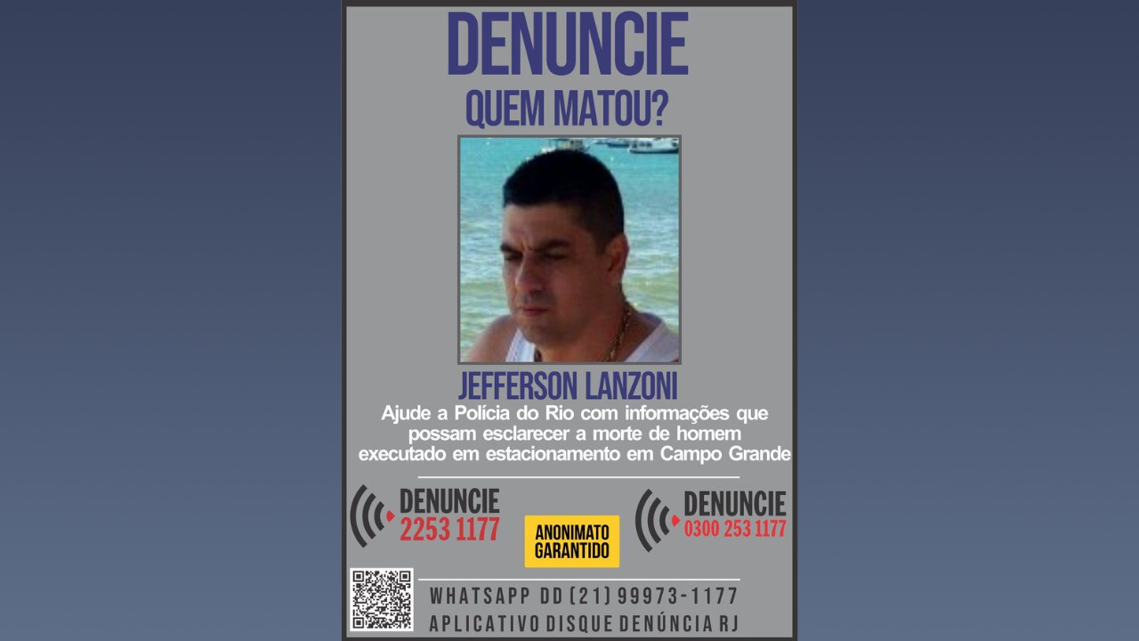 As denúncias podem ser feitas pelo telefone 21 2253-1177 Divulgação/Disque Denúncia