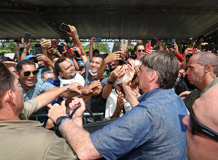 Presidente Jair Bolsonaro no Maranhão Isac Nóbrega/PR