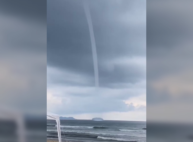 Tromba d'água ou tornado? Entenda a diferença entre os dois fenômenos Natali Paola/Arquivo Pessoal