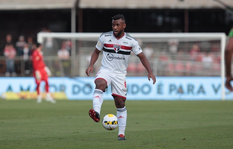 Luan em ação pelo São Paulo Rubens Chiri / saopaulofc