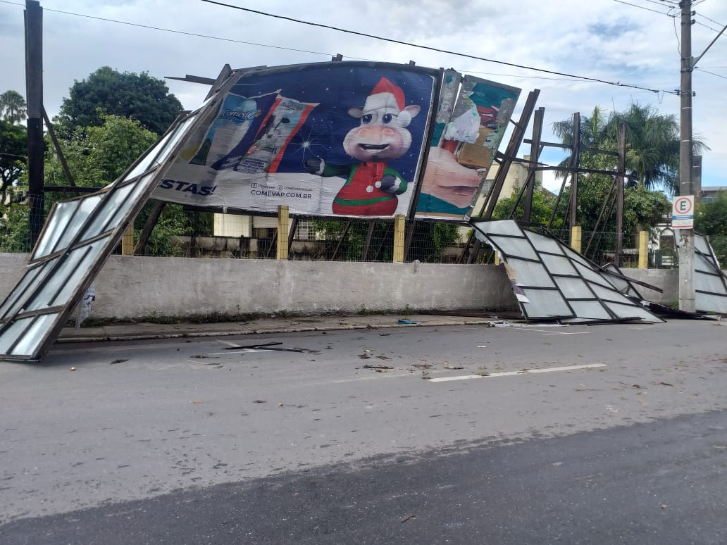 Forte chuva provoca queda de energia em cidades do Vale do Paraíba Tiago Datena/ Arquivo Pessoal