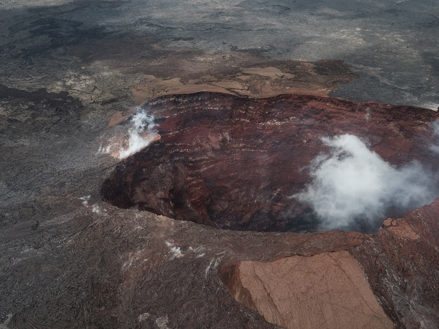 A última vez que o Kilauea entrou em erupção foi em 2018, quando mais de 700 casas foram destruídas Unsplash