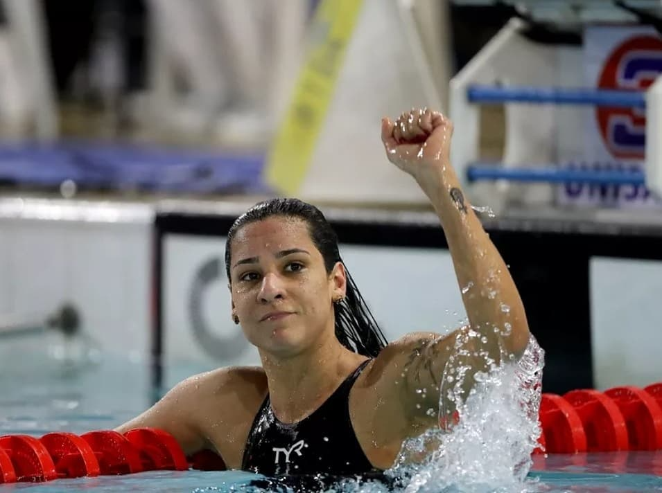 Joanna Maranhão é ex-nadadora e bronze nos Jogos Pan-Americanos Reprodução/Instagram