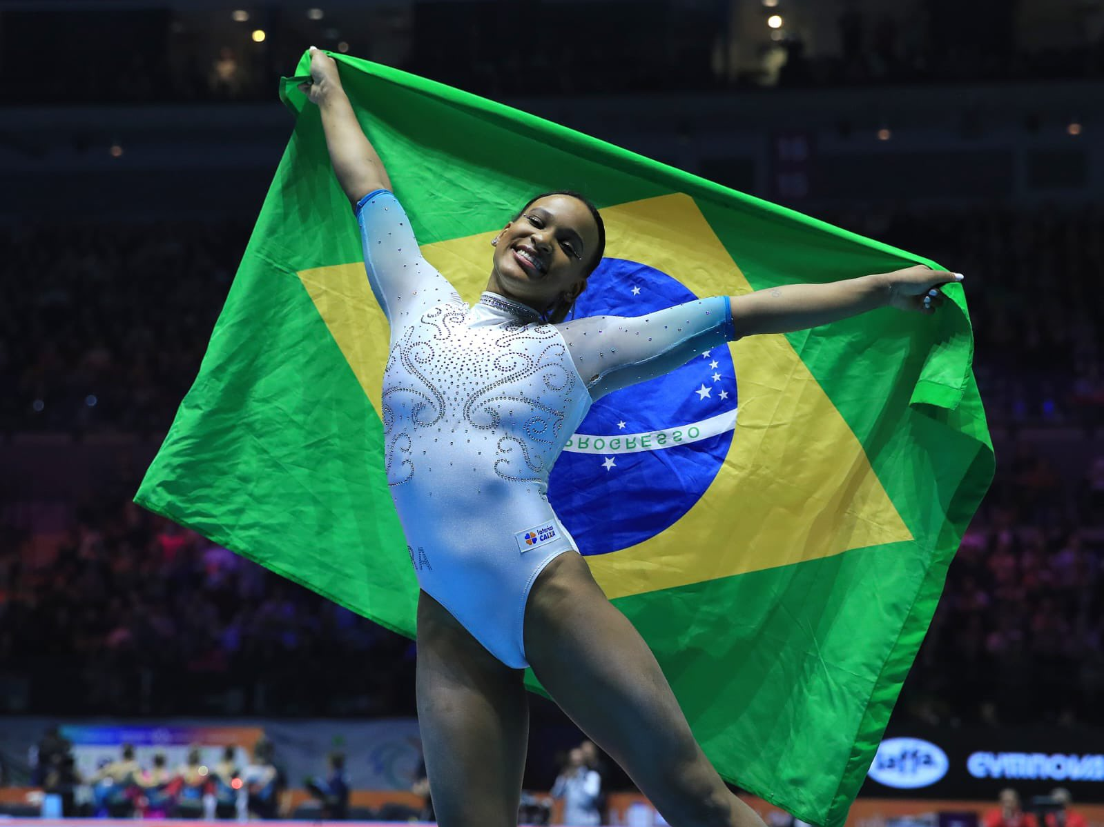 Rebeca Andrade: a melhor ginasta do mundo inspira meninas de Guarulhos  Twitter/Time Brasil/Ricardo Bufolin/CBG