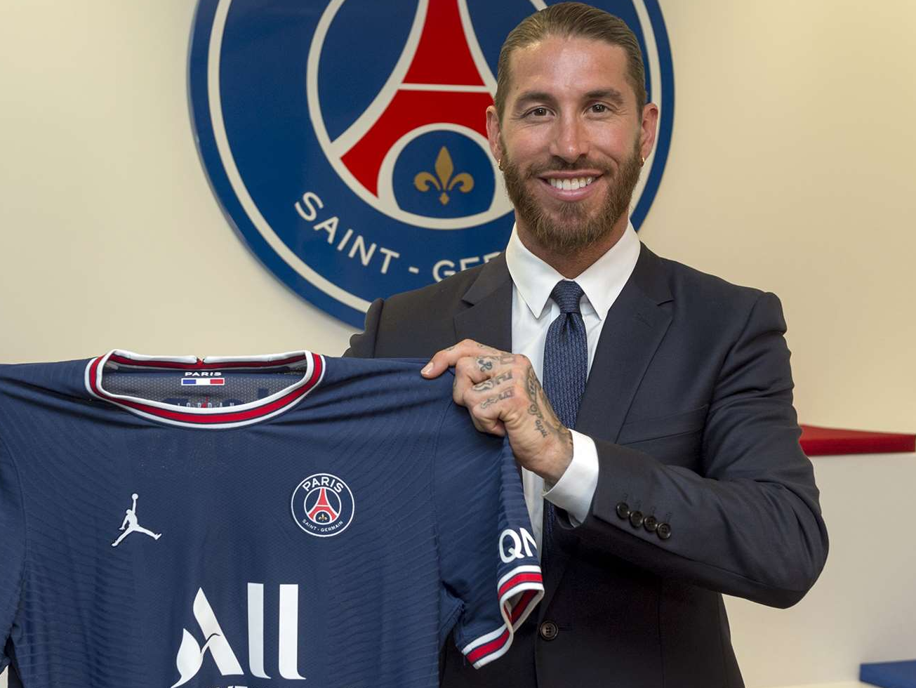 Ramos reforça o PSG Divulgação/Paris Saint-Germain