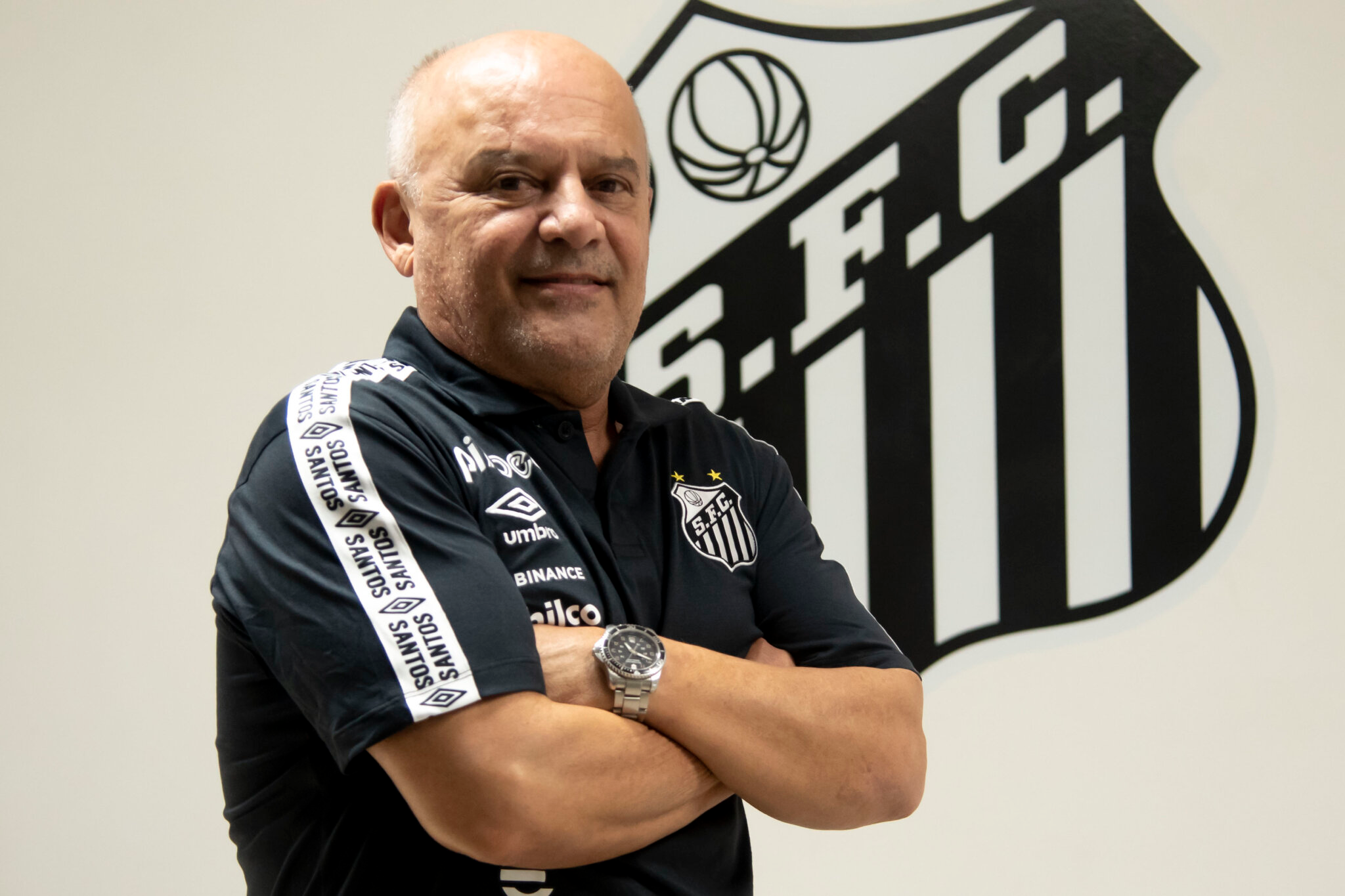 Newton Drummond é o novo executivo de futebol do Santos Reprodução/Santos FC