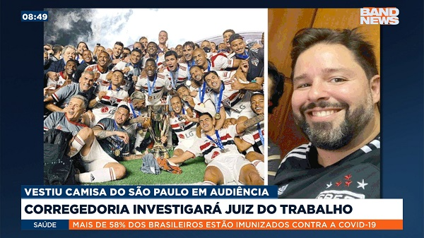 O juiz Diego Petacci Reprodução