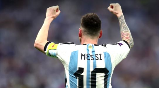 Com grande atuação de Messi, argentinos derrotaram a Croácia por 3x0  Reprodução: Reuters