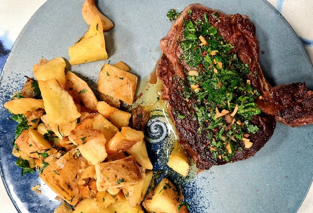 Bife Ancho com Batata Rústica e Azeite de Ervas | Band Receitas