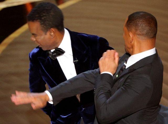 Will Smith agride Chris Rock Reuters