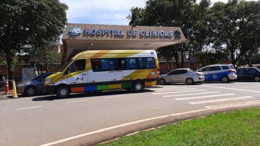 Fachada do Hospital de Clínicas  Divulgação 