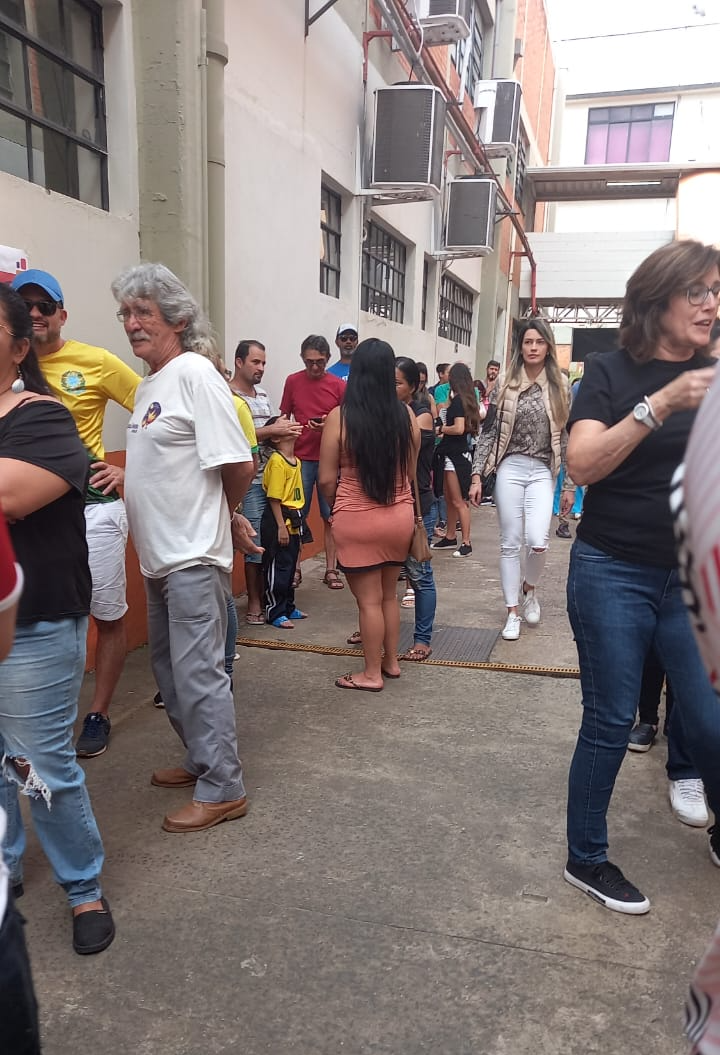 Faculdade Anhanguera, no Taquaral, é a zona que recebe mais eleitores na cidade.  Reprodução/Rafaela Oliveira