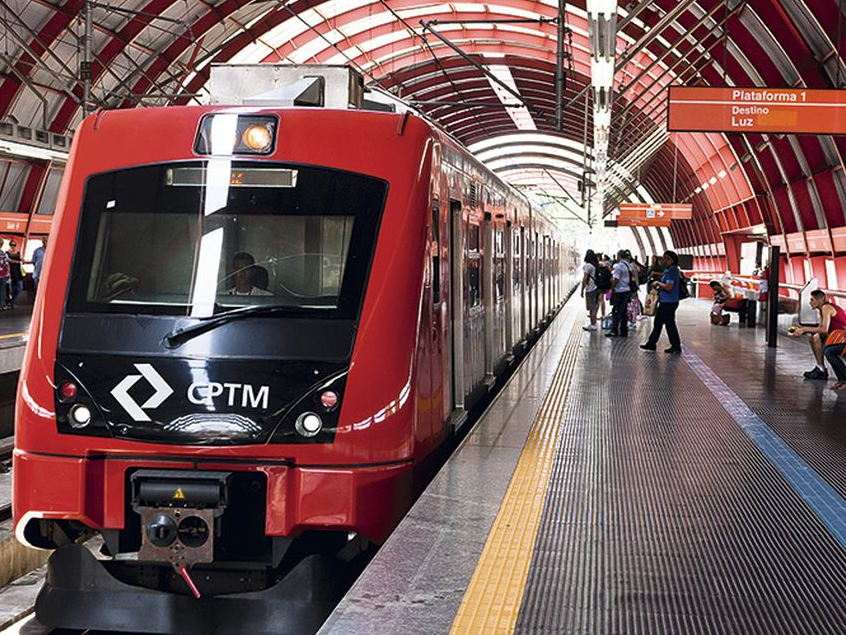 Trens da CPTM já voltam a circular gradativamente na capital paulista Governo do Estado de São Paulo/Arquivo