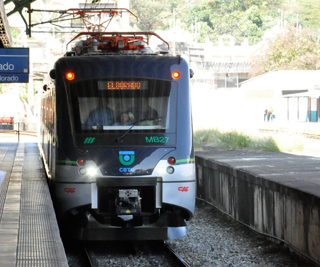 Metroviários têm feito protestos contra o processo de privatição da CBTU Reprodução