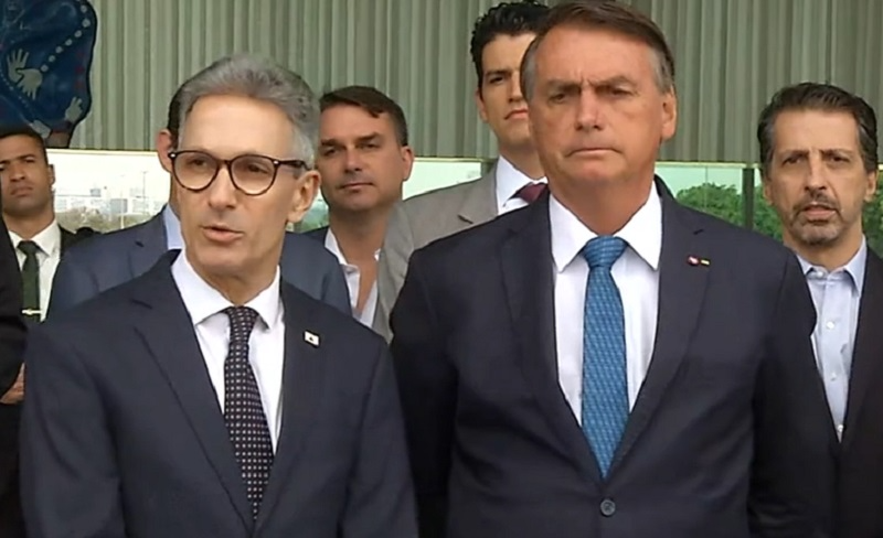 Zema oficializa apoio a Bolsonaro no segundo turno Reprodução/TV Band