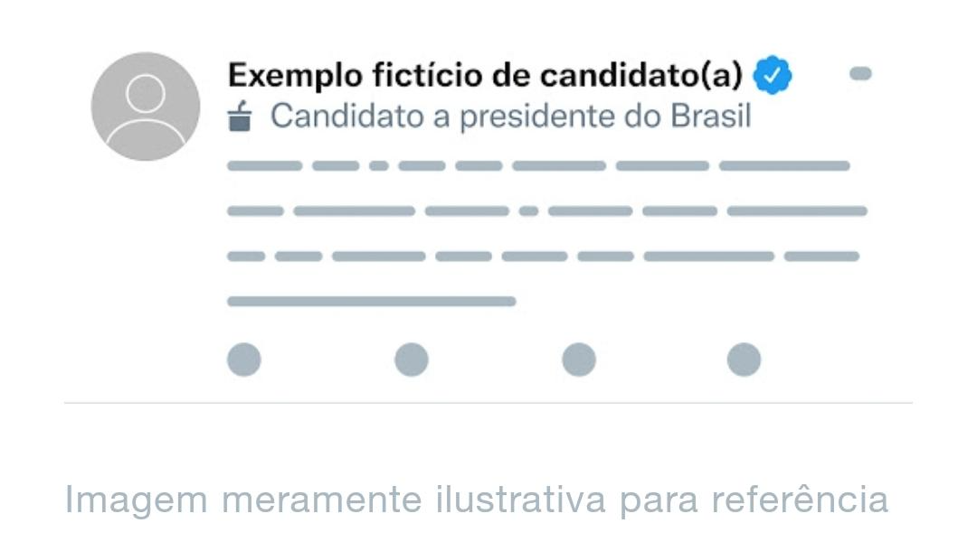 Twitter vai identificar candidatos em perfis oficiais  Foto: Twitter/Divulgação 