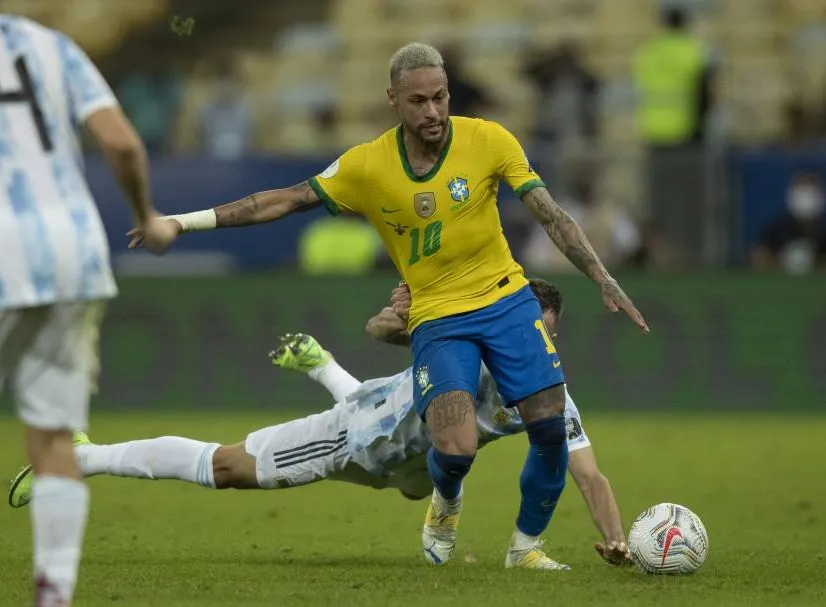 Neymar em ação pela Seleção Brasileira: Copa de 2022 pode ser a última do atacante
