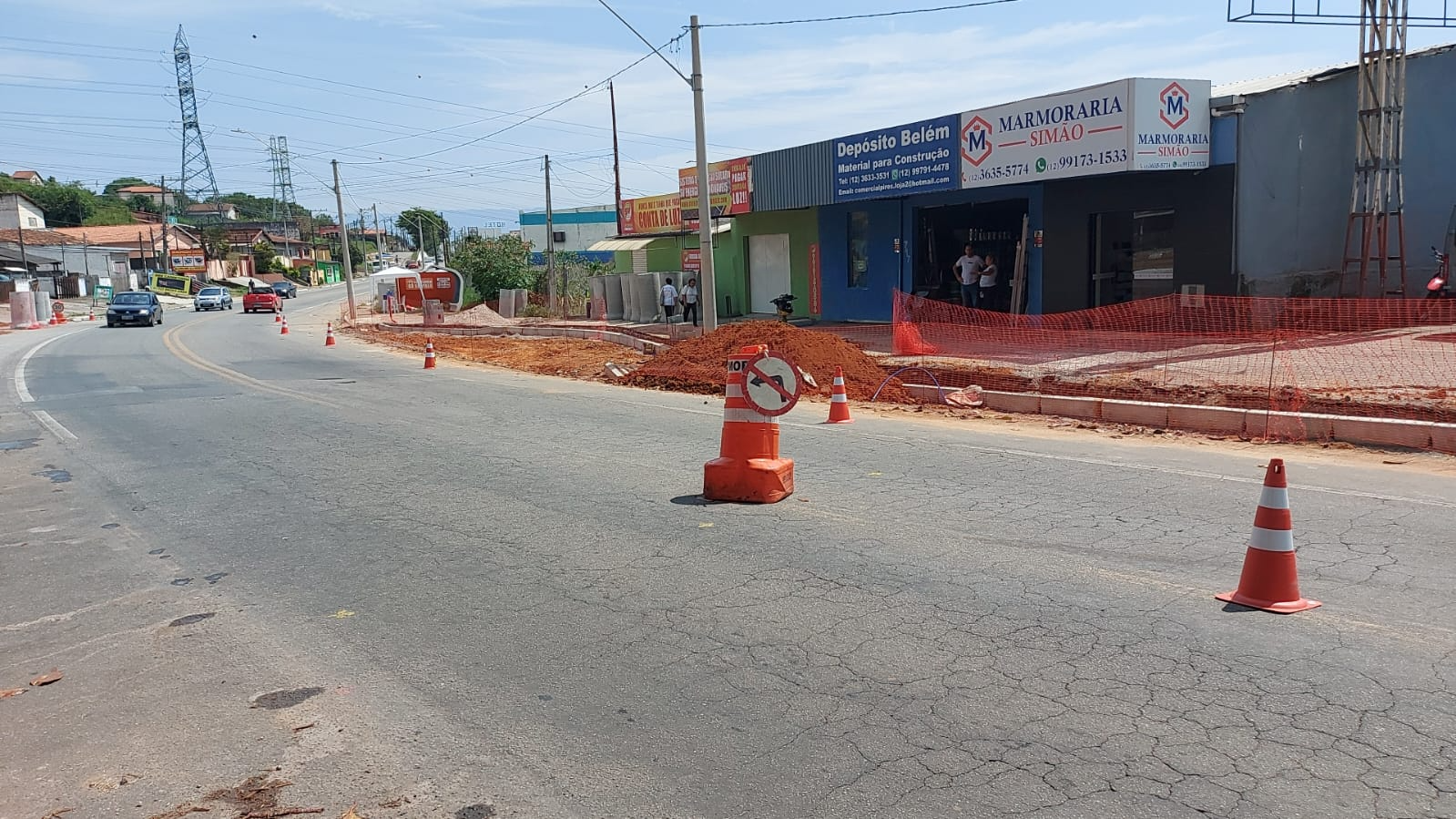 Interdição será total para a execução de obras viárias no acesso ao bairro Belém Reprodução/ Prefeitura de Taubaté