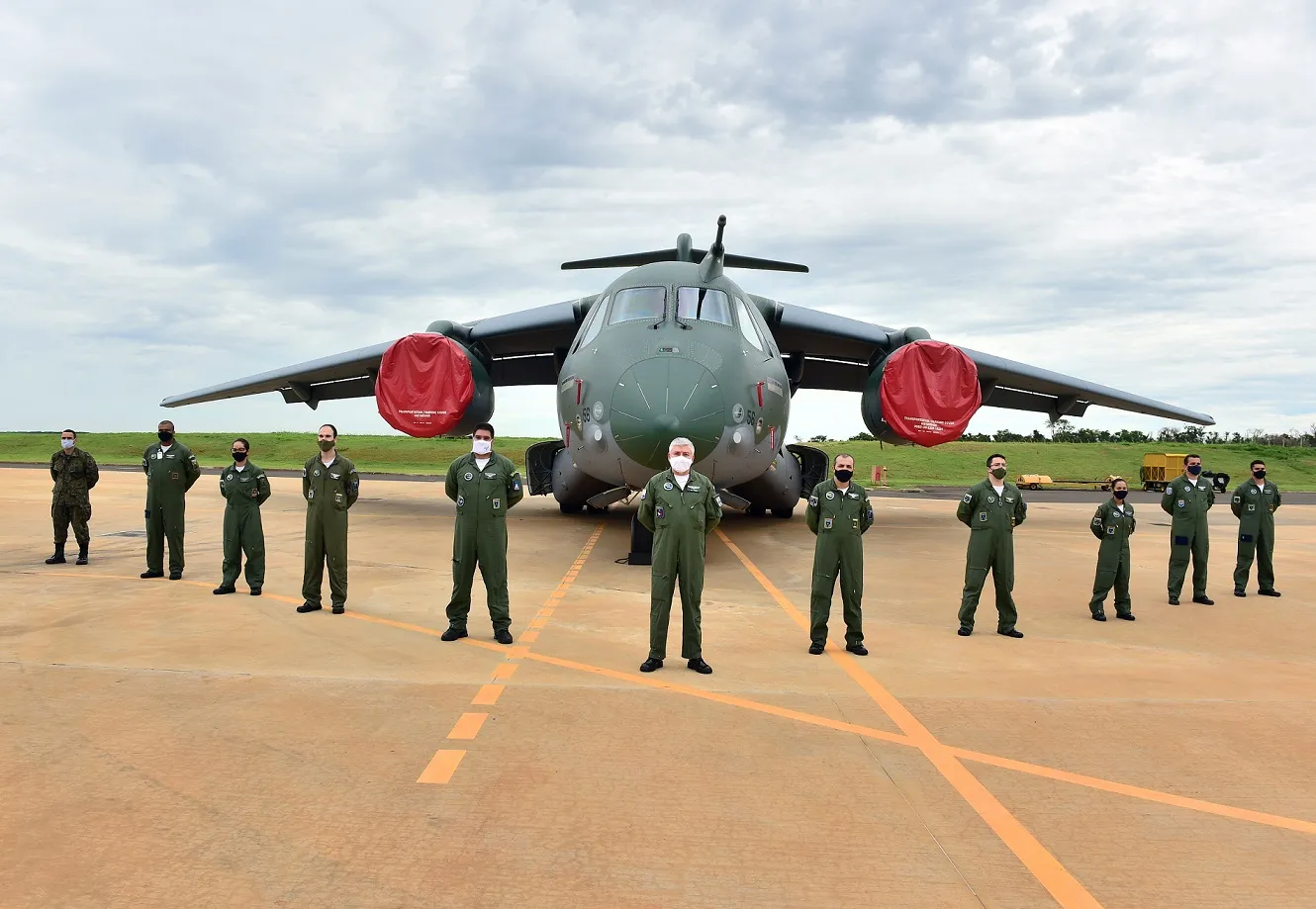 Embraer entregou o quarto KC-390 à FAB em dezembro de 2020