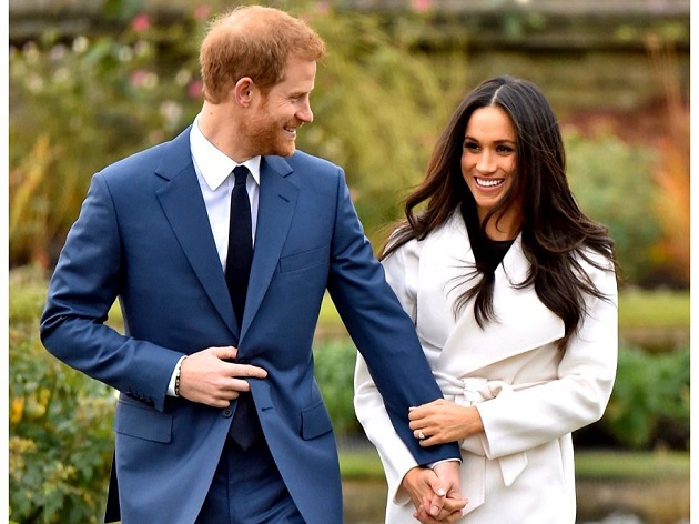 Príncipe Harry e Meghan Markle em foto publicada pelo casal no Instagram Reprodução/Instagram