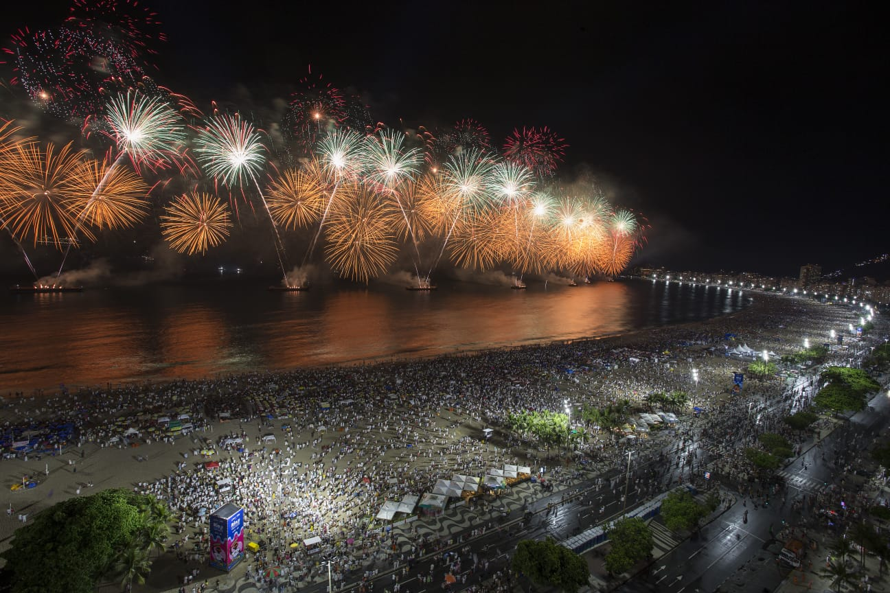 Réveillon Em Copacabana Terá 12 Minutos De Fogos E Shows Em Mais Sete Bairros Band 3922