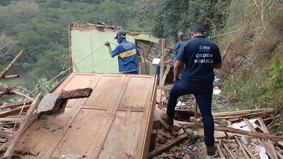 Casas foram demolidas no bairro do Andaraí, Zona Norte do Rio Reprodução